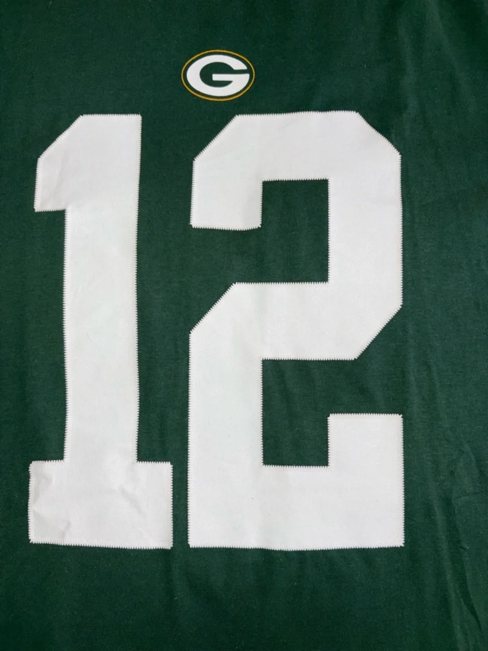 Nike Green Bay Packers #12 Aaron Rodgers T-Shirt NWT Green Size XXL
